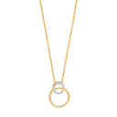 14kt. guldvedhæng m/dia. 0.04ct W/SI inkl. forg.