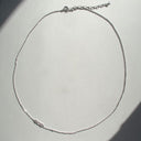Wow Mom Necklace Silver