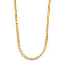 kæde steel IP gold 55+5cm