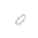Sølv Eternity.RING 1X0,03CT WS