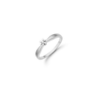 Sølv Eternity.RING 1X0,03CT WS