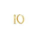 Creoler 14kt. RG Rund profil Ø14,5mm