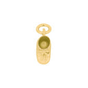 14kt. vedhæng/charm sko 9mm