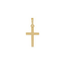 14kt. guldkors 20mm