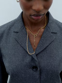 Negroni Necklace Goldplated Silver