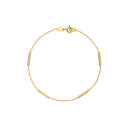 Armbånd Med Stave - 8 karat guld Armbånd - 17 + 3 cm - 3011125