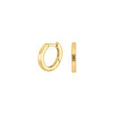 8kt guld creol 12mm