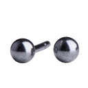 Ox. sølvørestikker kugle 4mm