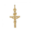 Vedhæng Kors Med Kristus 25X13 Mm 375