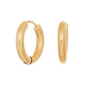 14kt. guldcreoler 15 mm