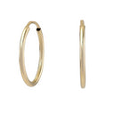 14kt. guldcreoler 17mm