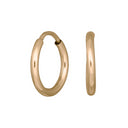 14kt. guldcreoler 8mm