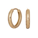 8kt. guldcreoler 2x14mm