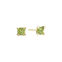 Ørestik Med Grøn Peridot 5Mm 333