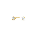14k. Afrodite ørestik m. 0.20ct WSI
