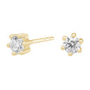 14k. Afrodite ørestik m. 0.40ct WSI