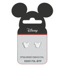 Stål ørestik Disney Mickey Mouse med stål i hele ansigt.