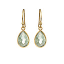Guld Øreringe 8 x 12 mm - 4068-2-107