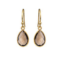 Guld Øreringe 8 x 12 mm - 4068-2-108