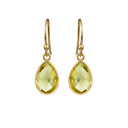 Guld Øreringe 8 x 12 mm - 4068-2-117