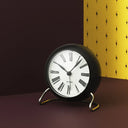 Roman Alarm sort - Vækkeur/bordur