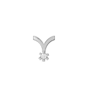 14Kt Hv.Vedh.1X0,20Ct Wsi