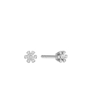 14Kt Hv. Ørestik 2X0,20Ct Wsi