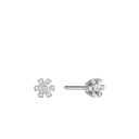 14Kt Hv. Ørestik 2X0,25Ct Wsi