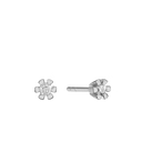 14Kt Hv. Ørestik 2X0,30Ct Wsi