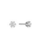 14Kt Hv. Ørestik 2X0,35Ct Wsi