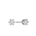 14Kt Hv. Ørestik 2X0,50Ct Wsi