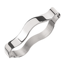 Stål armring bølget. Bredde 8 mm.