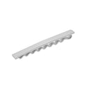 Rhodineret sølv slipseholder blank - 467 202