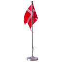 Fortinnet flagstang m. dåbsfod 385 cm - 496-013
