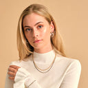 Barbette Halskæde - Forgyldt