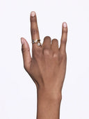 You & Me Baby Ring Gold