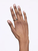 Us Three Signet Ring Gold
