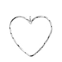 Funky Heart Pendant Silver