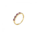 Ring Alliance Med Rubiner Og Diamanter 0.18Ct Wp2 585