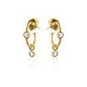 Guld Øreringe  - 5202-2