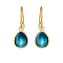 Susanne Friss Bjørner - Ørering forgyldt 8x10mm - 5249-2-174
