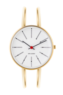 Bankers hvid 34 mm med bøjle - 53107-1619