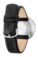 City Hall hvid 40 mm med læderrem - 53202-2001