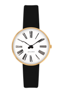 Roman hvid 30 mm med læderrem - 53313-1401G