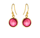 Ørering forgyldt 10mm - 5521-2-183