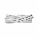 3-string læderarmbånd White 70 cm - 601-3-70white