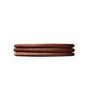 Slim Læderarmbånd Cognac