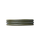 Slim Læderarmbånd Olive