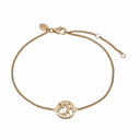 The World armbånd - Forgyldt sølv - 601-G13