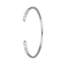 Sølv armring - Topaz Queen Cuff Bangle